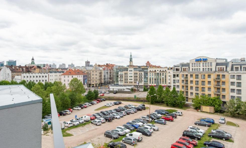 Studio de 35 m² en Appartement avec 1 salle Poznań Extérieur photo