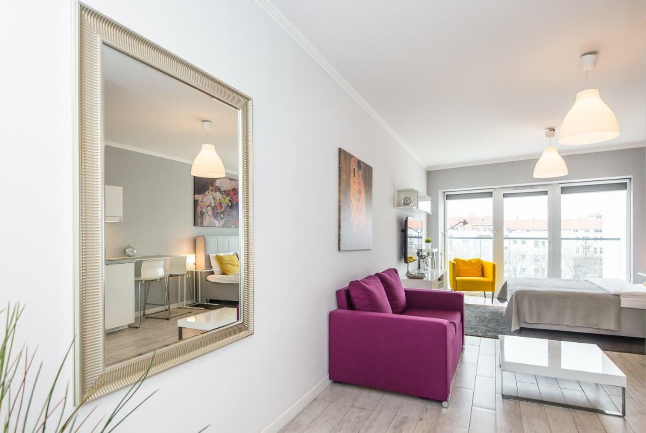 Studio de 35 m² en Appartement avec 1 salle Poznań Extérieur photo