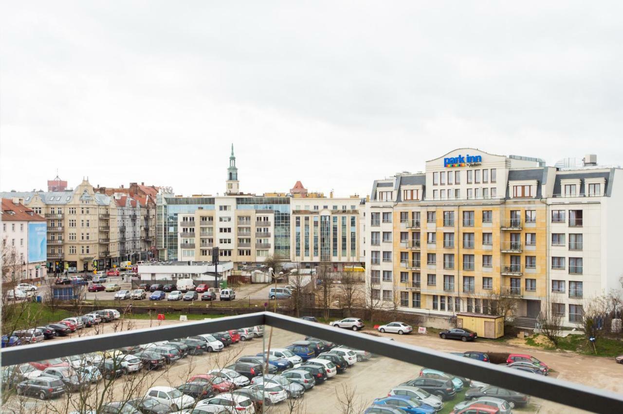 Studio de 35 m² en Appartement avec 1 salle Poznań Extérieur photo