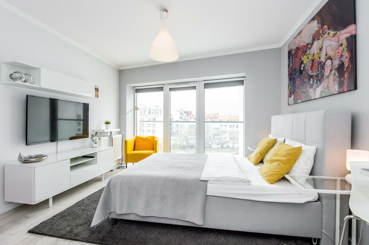 Studio de 35 m² en Appartement avec 1 salle Poznań Extérieur photo